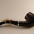 C6121-Cachimbo plastificado em castanho